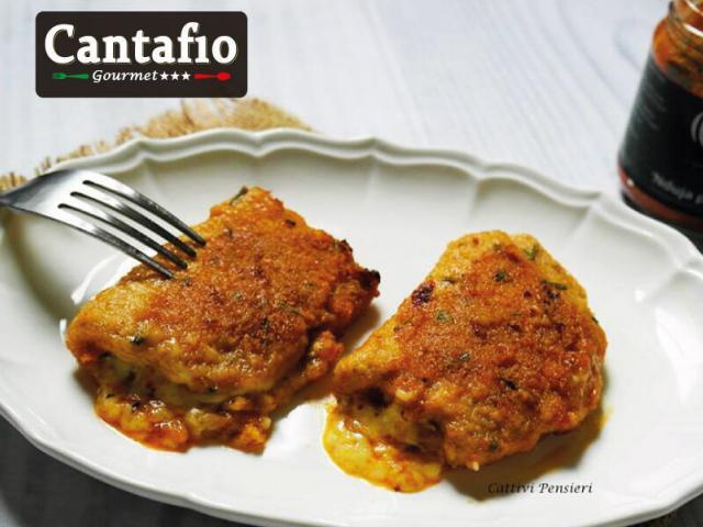 Fagottini di Lonza con Nduja di Spilinga