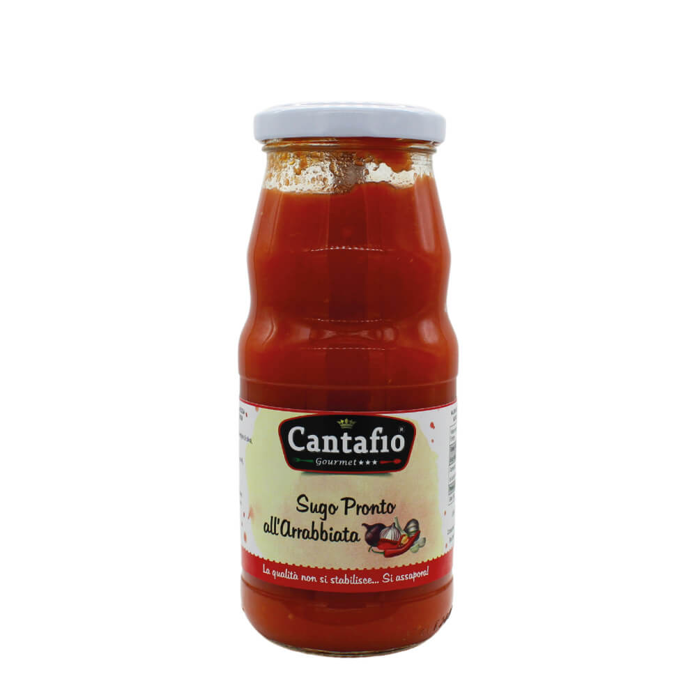 Sugo Pronto Alla Arrabbiata 340g Cantafio Gourmet